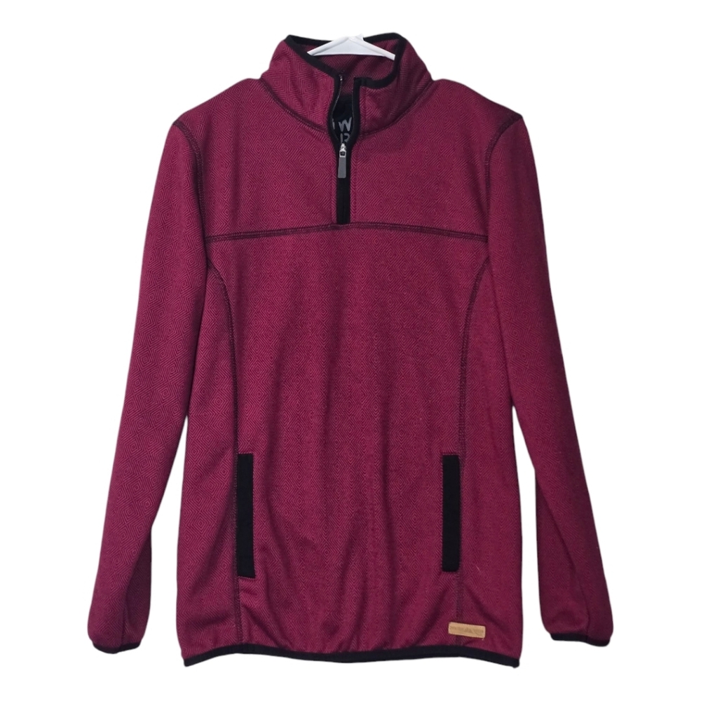 Powder River‎ Outfitters Jacquared Fleece Pullover Size Small